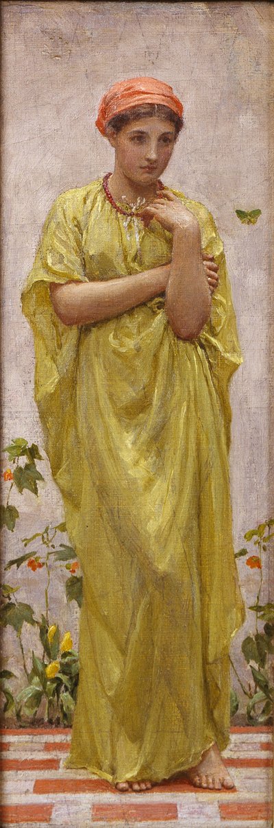 The Green Butterfly by Albert Joseph Moore